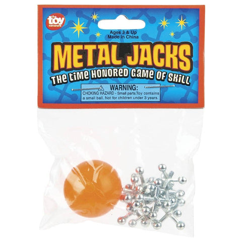 Metal Jacks Set 0.5" Novelty Toy - LLB Toys