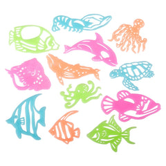 GID Sea Life Stick Ups (2 Asst.) 1.5" -3"   12/56 - LLB Toys