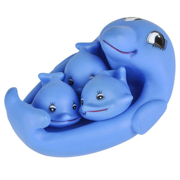 DOLPHIN BATH PLAY SET 4PCS LLB kids toys