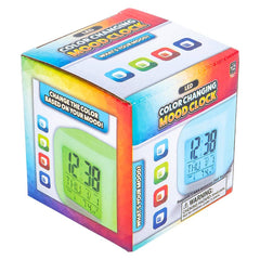 3" COLOR CHANGING LED MOOD CLOCK LLB kids toys