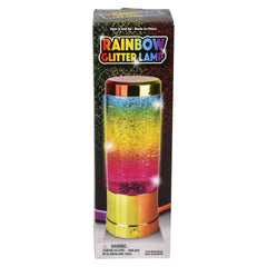 10" RAINBOW GLITTER TUBE LAMP LLB kids toys