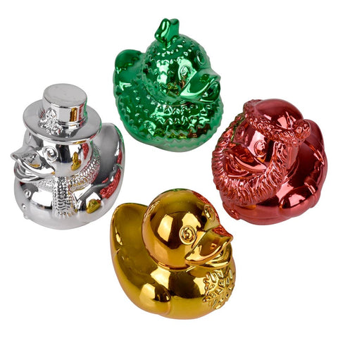 2" Christmas Chrome Ducky Assortment - LLB Toys