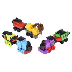 3" BUILDING BLOCK TRAIN ASSORTMENT LLB kids toys
