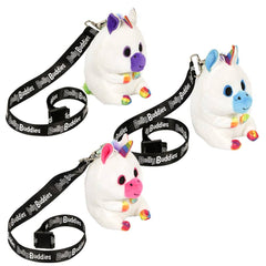 4" 180PC LANYARD BELLY BUDDY ASSORTMENT LLB Plush Toys