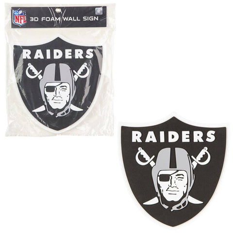 Fanfave 15" Oakland Raiders 3D Foam Sign LLB kids toys