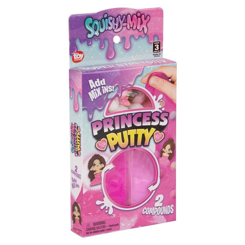 Squishy-Mix Princess Putty 12ct - LLB Toys