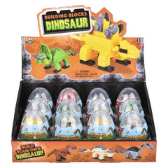 DINOSAUR BUILDING BLOCK EGG 3" LLB kids toys