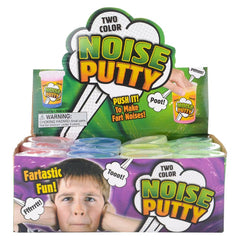 2.75" TWO TONE NOISE PUTTY LLB Slime & Putty