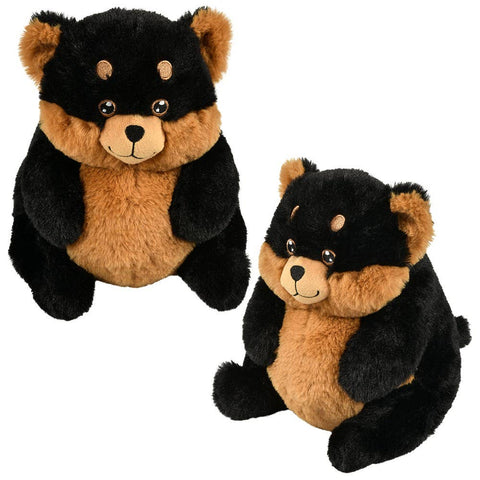 8.5" Tubby Tots Rottweiler Plush -  LLB Toys