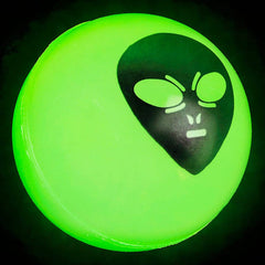 1.75" GLOW ALIEN HI-BOUNCE BALL LLB kids toys