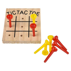 WOODEN TIC-TAC-TOE GAME LLB kids toys