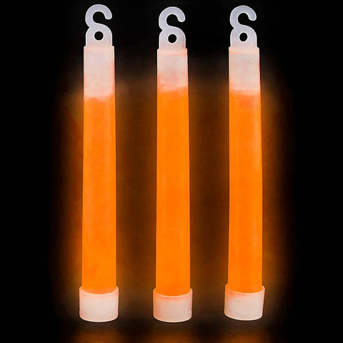 6" ORANGE GLOW STICK LLB Light-up Toys