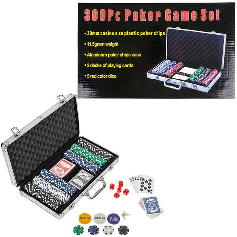 POKER SET IN ALUMINIUM CASE LLB kids toys