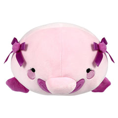 7" Blobfish Plush Stuffed Animal with Bow - LLB Toys
