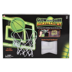 Glow In The Dark Over The Door Basketball Set - LLB Toys