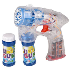 7" Light-Up 10 Hole Bubble Blaster 24/ - LLB Toys