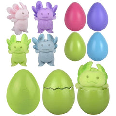 Small Hatch And Grow Axolotl Egg 2.5" 12ct LLB kids toys