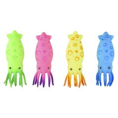 Squish And Stretch Squid 6.25" LLB Squishy Toys