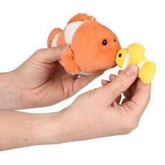 3.5" Mighty Quakes Clown Fish Backpack Clip - LLB Toys