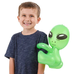 12" HUG-ME ALIEN INFLATE LLB Inflatable Toy
