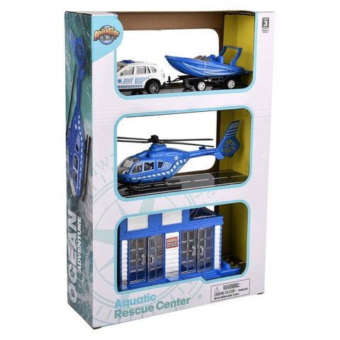 Aquatic Die Cast Rescue Center - LLB Toys