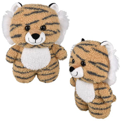 8" Scruffy Bunch Tiger Plush - LLB Toys