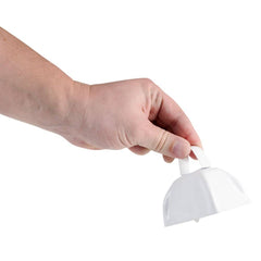 3" WHITE METAL COWBELL LLB kids toys