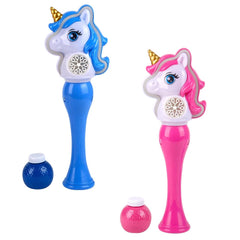 14.5" Light-Up Neon Unicorn Bubble Wand - LLB Toys