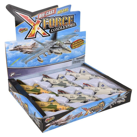 7" DIE-CAST  F-4 PHANTOM - LLB Toys