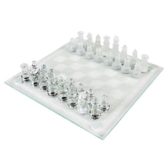 7.5" GLASS CHESS SET LLB Board Game