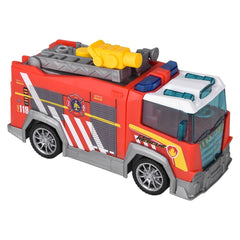 7.5"  Fire Engine - Light/sound/water Squirt- LLB Toys