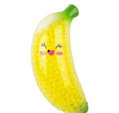 5.5" SQUEEZY BEAD BANANA LLB Squishy Toys