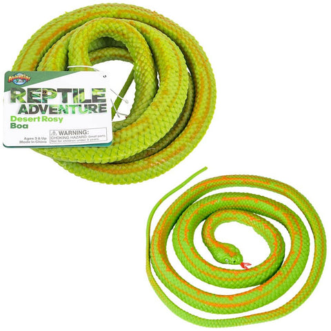 48" RUBBER DESERT ROSY BOA SNAKE LLB kids toys