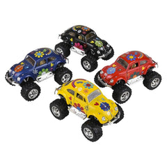 5" VW Beetle Diecast  Toy with Printing - LLB Toys