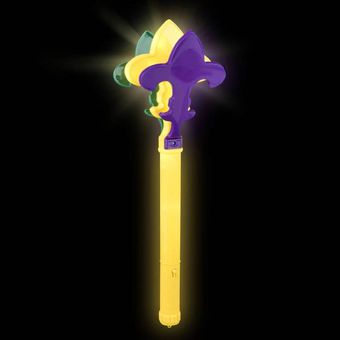 15" Light-Up Fleur De Lis Clapper - LLB Toys