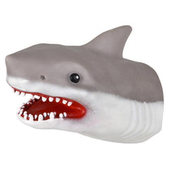 Stretchy Shark Hand Puppet 6" 12ct - LLB Toys