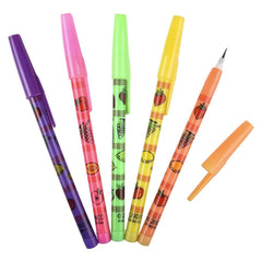 5" POP-A-POINT FRUIT PENCIL LLB Stationary