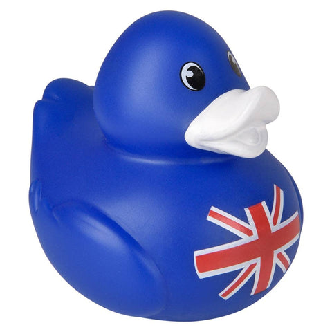 3.5" World Flag Rubber Duckies - LLB Toys