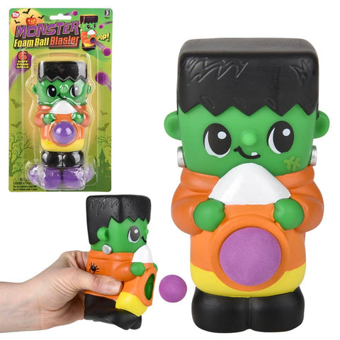 Hall Monster Foam Ball Blaster 5.5" - LLB Toys