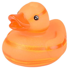 MULTICOLORED PATTERN RUBBER DUCKIES LLB Bath Toys