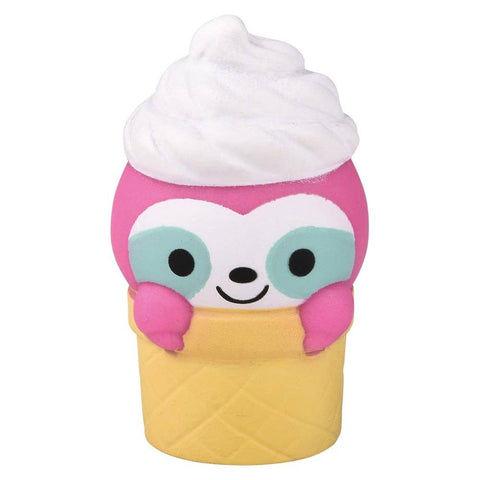 2" RUBBER SLOTH ASSORTMENT LLB kids toys