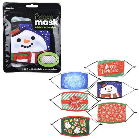 CHRISTMAS FACE MASK CHILD SIZE LLB kids toys