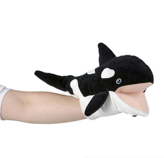 15" OCEAN SAFE ORCA PUPPET LLB Plush Toys