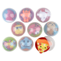 4" Capsule Kit - Plush (50 Pcs/case) 1/8 LLB Plush Toys
