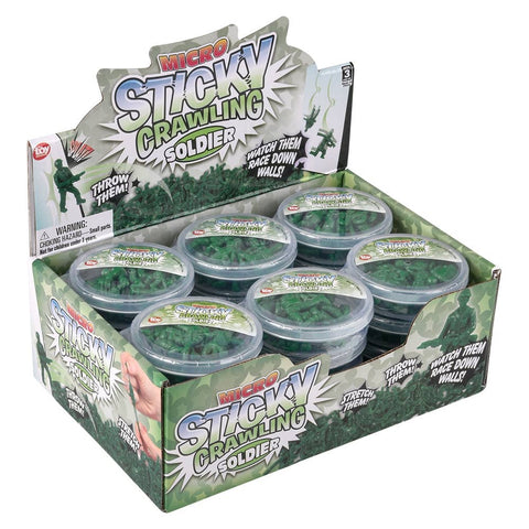 Micro Stretch-Icky Soldier 24ct - LLB Toys