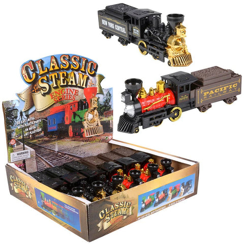 10" Steam Engine Loco Die-Cast   - LLB Toys