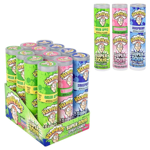 WARHEADS SUPER SOUR SPRAY LLB kids toys