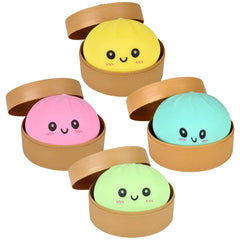 3" Squish Stretch Surprise Neon Dumpling - LLB Toys