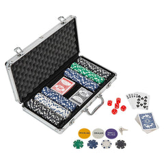 POKER SET IN ALUMINIUM CASE LLB kids toys