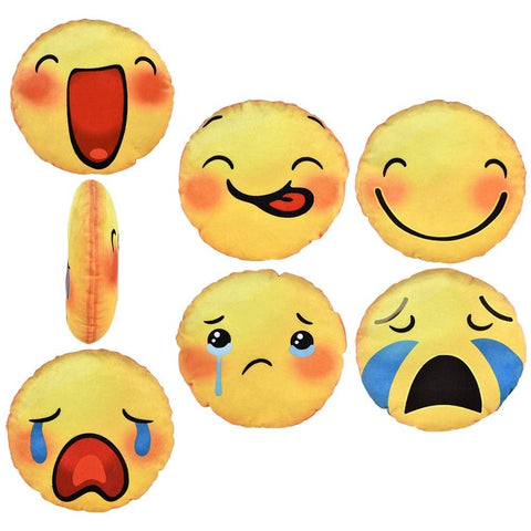 7.5" Face Emoji Plush Toy - LLB Toys